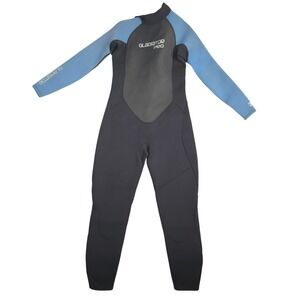 Gladiator Pro Wetsuit 3/2mm Full Body Scuba‎ Diving Surfing Blue Black Size 14